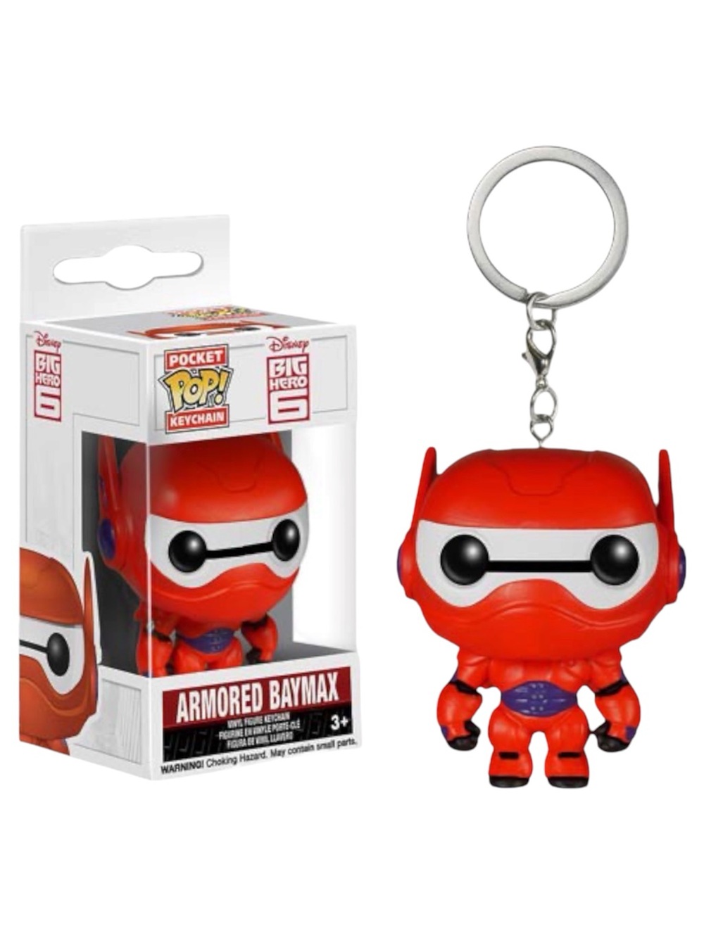 FUNKO POCKET POP! KEYCHAIN ARMORED BAYMAX - BNIB